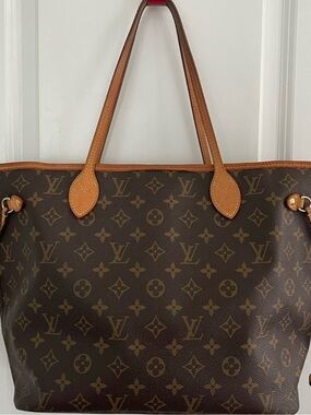 Louis Vuitton Monogram Canvas Tote in Brown and Tan